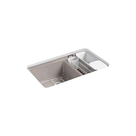 Kohler Riverby Offset Undermount Sink 8669-5UA3-TRF